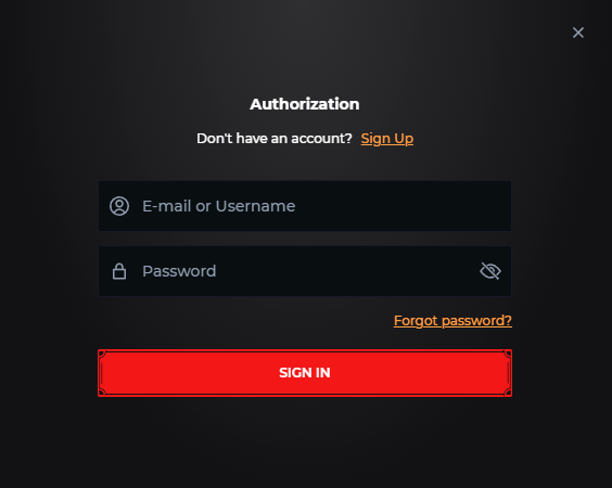 Login at Windetta casino